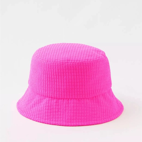 Aerie Terry Square Bucket Hat - Picture 1 of 5